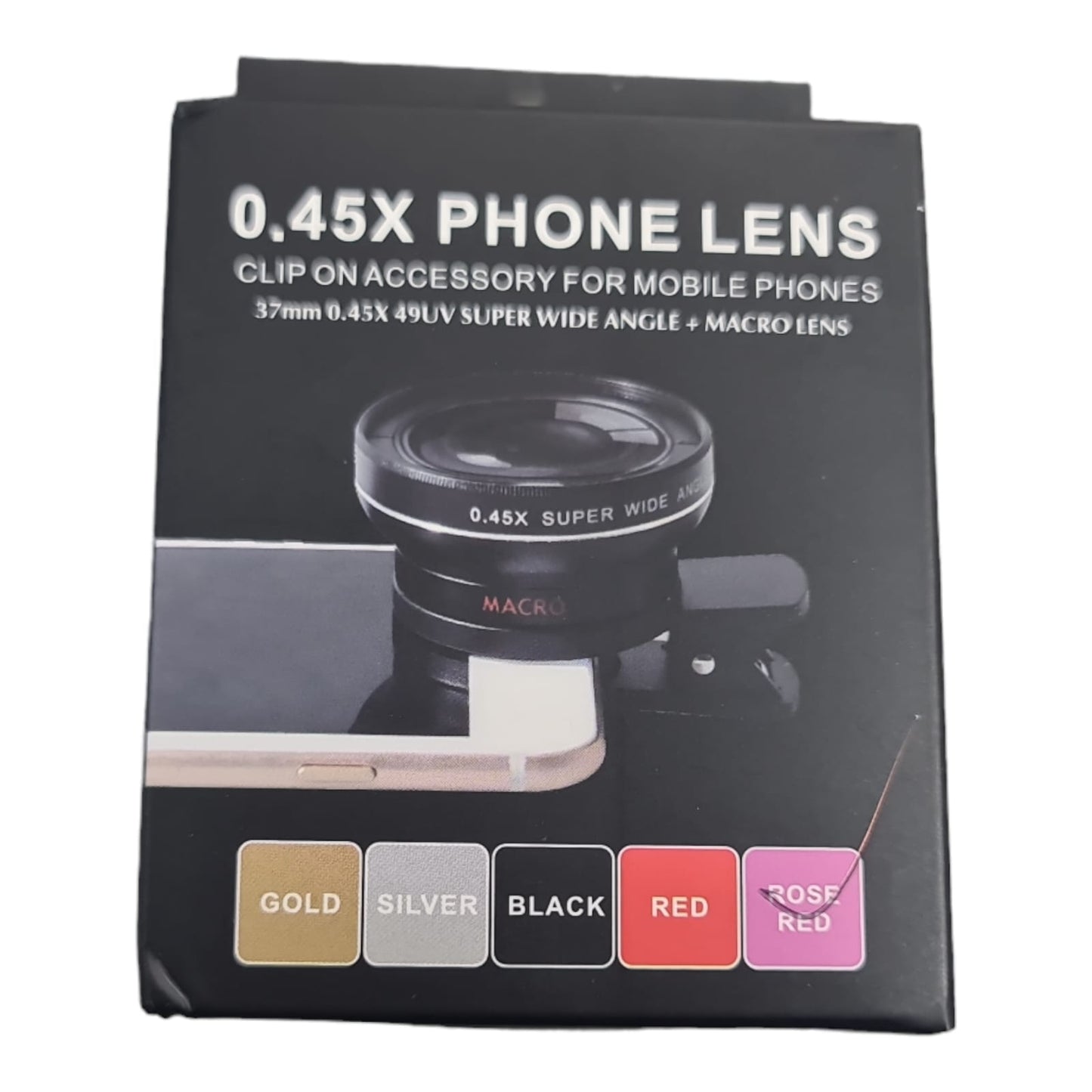 עדשת מקרו לטלפון