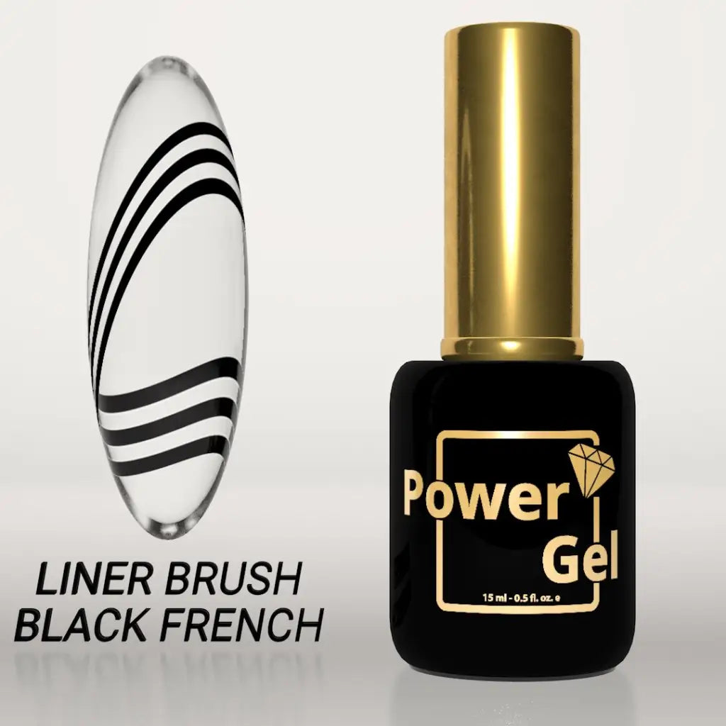 מכחול דק שחור פרנץ’