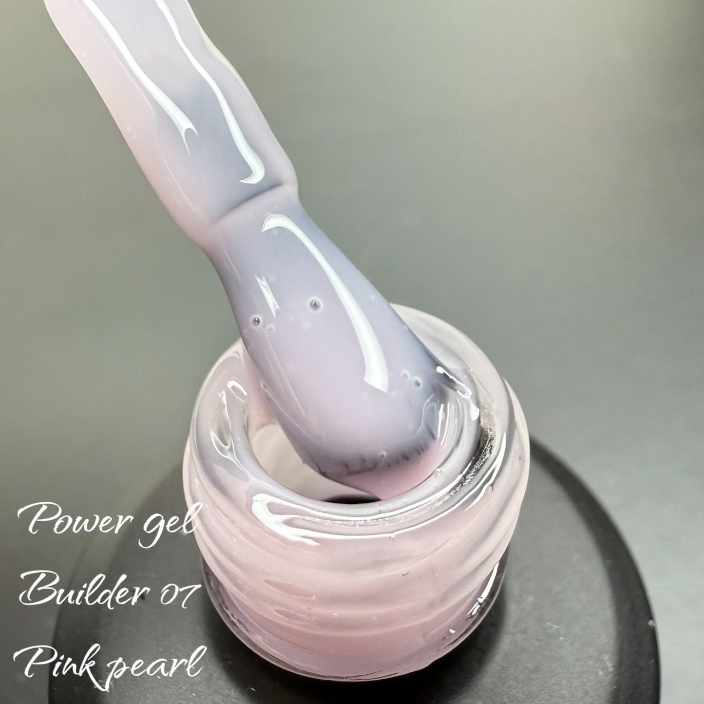 בילדר בבקבוק 07 pink pearl