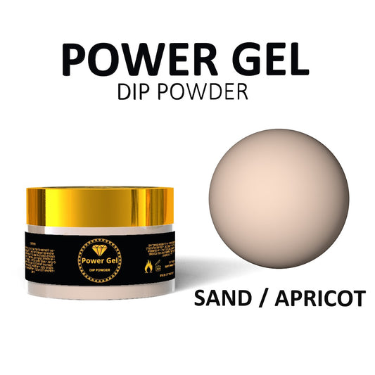 SAND/APRICOT אבקת דיפ