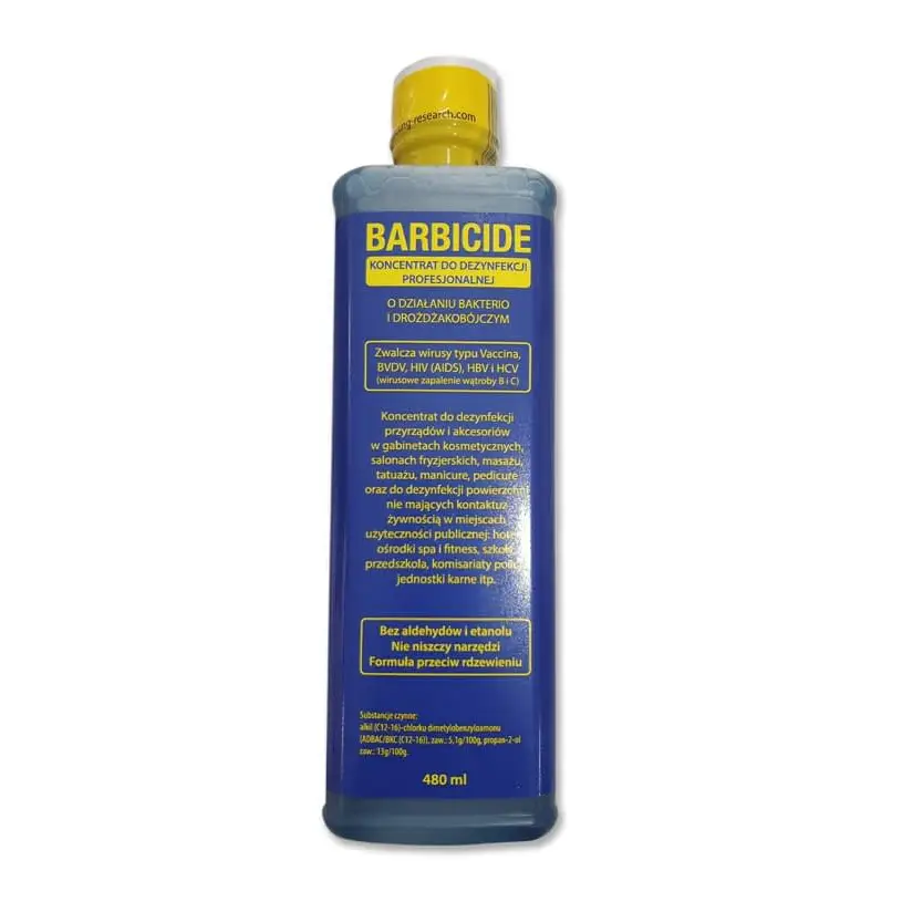 ברביסייד חומר חיטוי 0.5 ליטר BARBICIDE