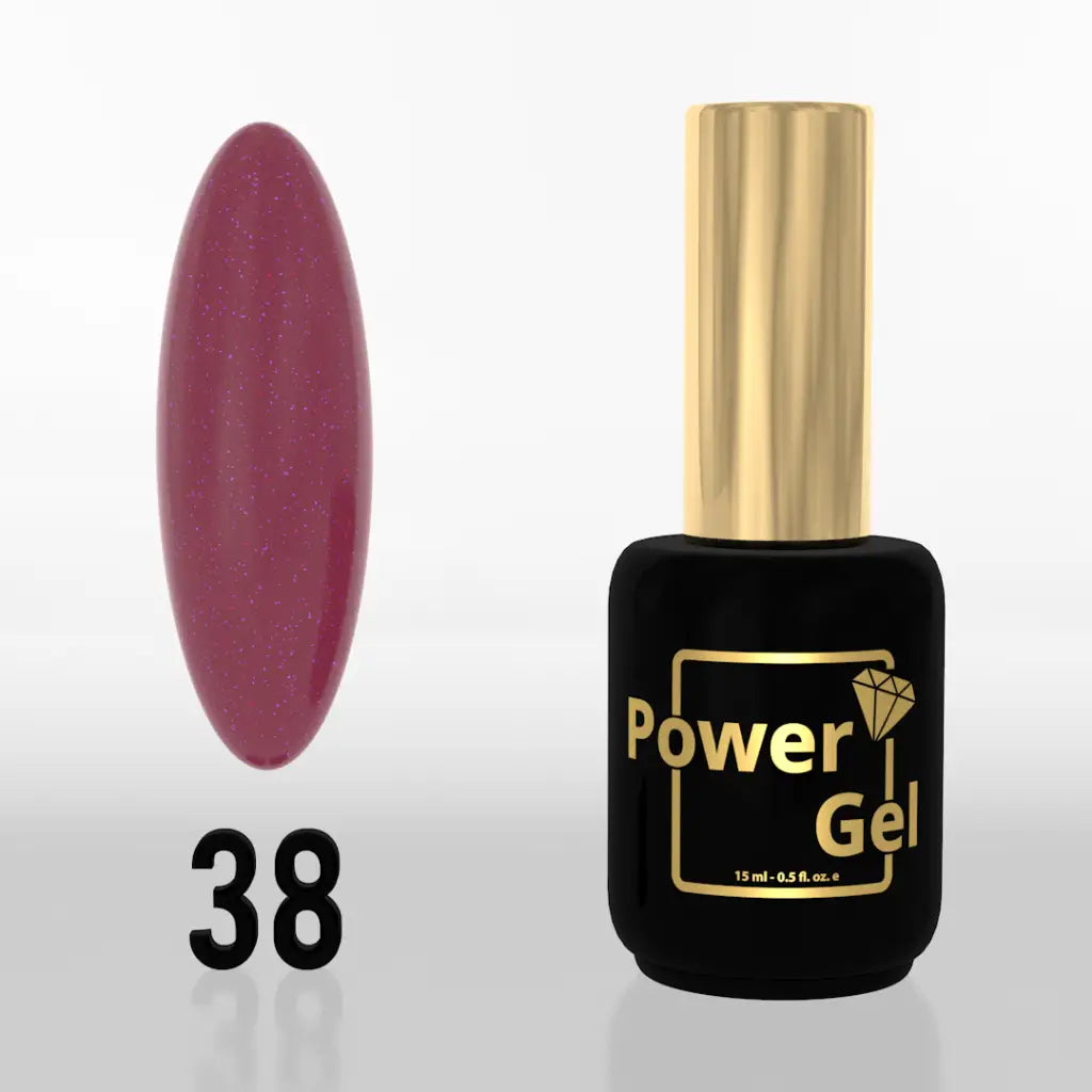 Power Gel 038 עם נצנץ עדין במיוחד